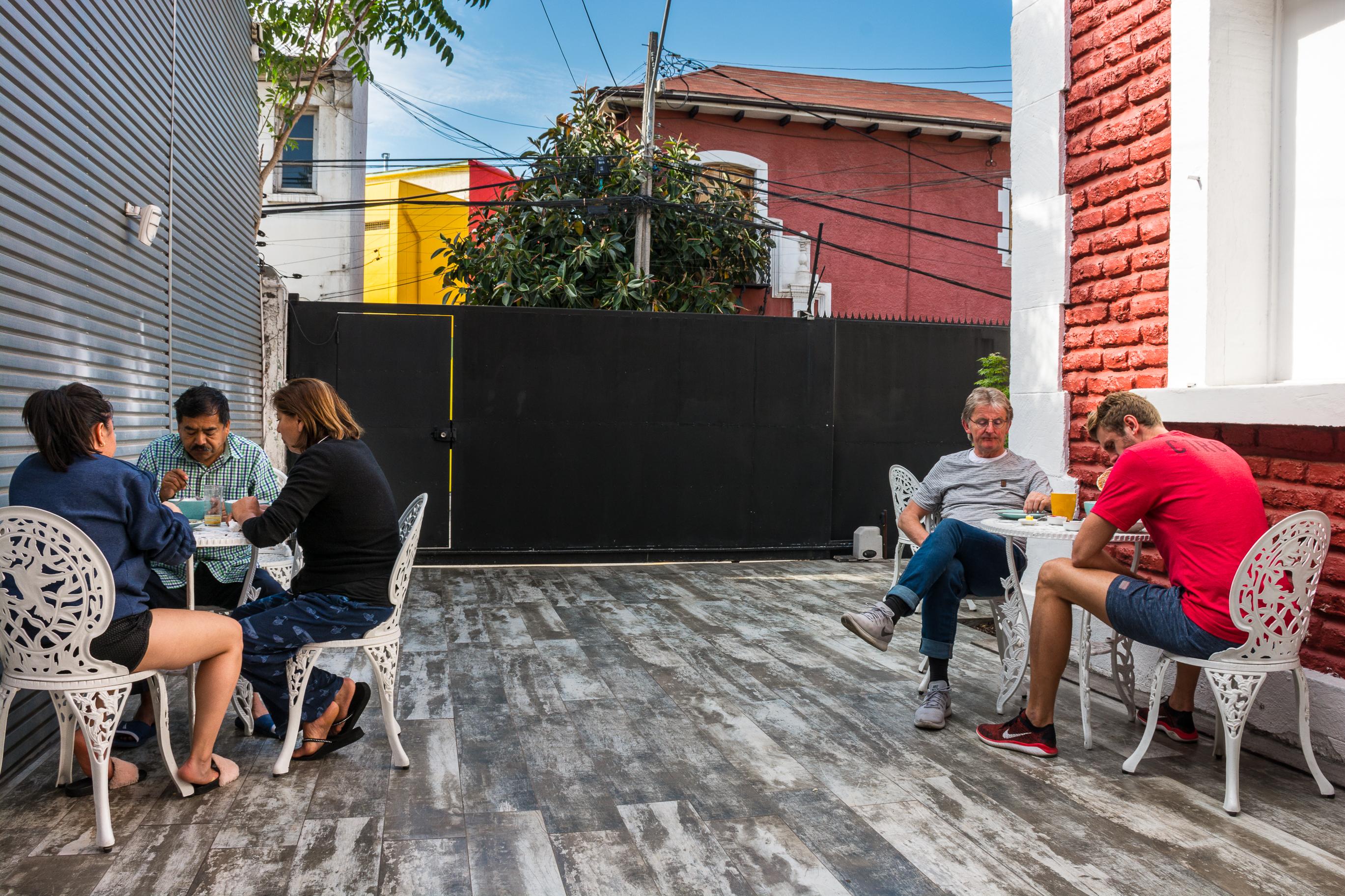 Hostal Casa Aborigen Santiago Exterior photo
