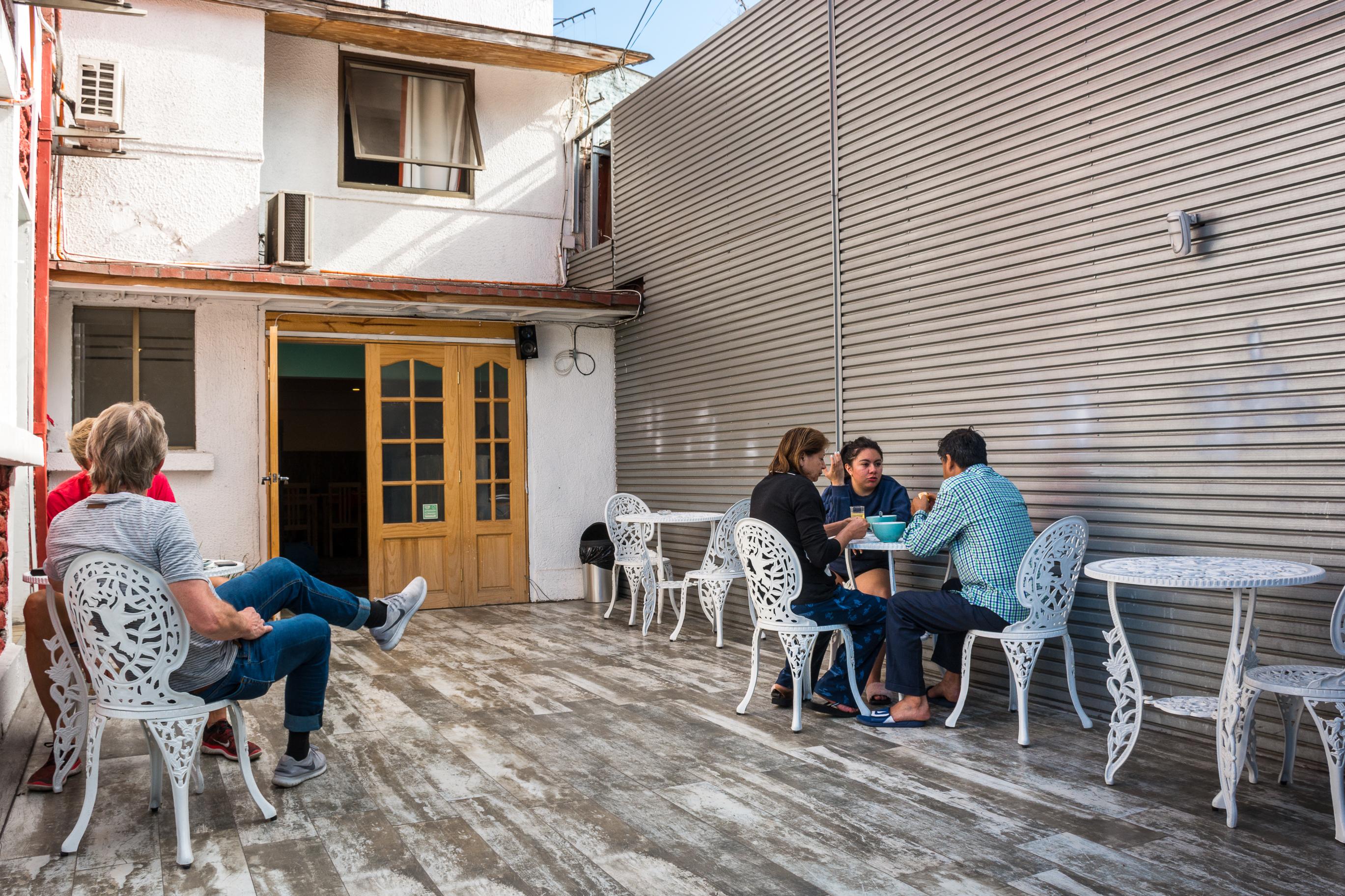 Hostal Casa Aborigen Santiago Exterior photo