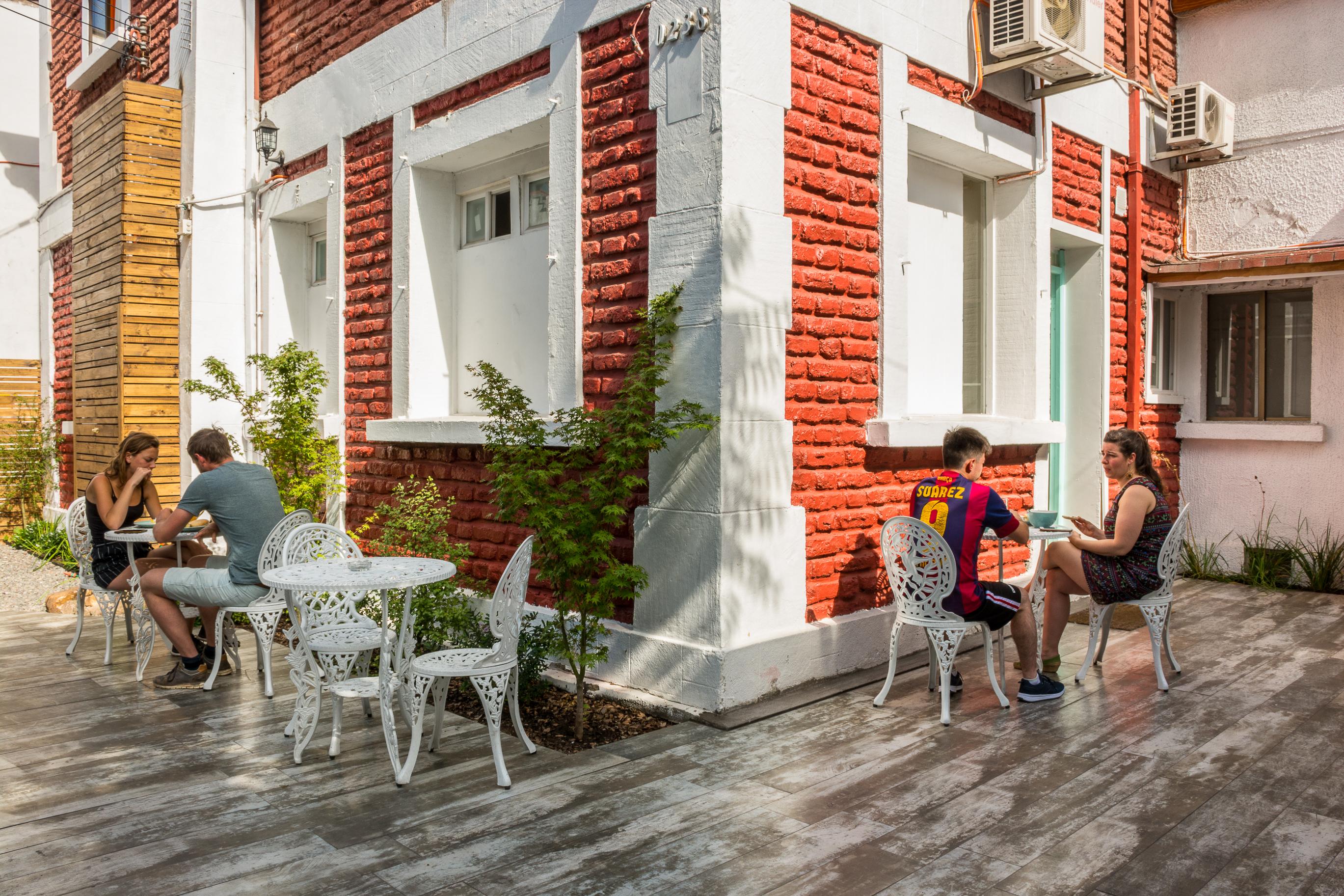 Hostal Casa Aborigen Santiago Exterior photo