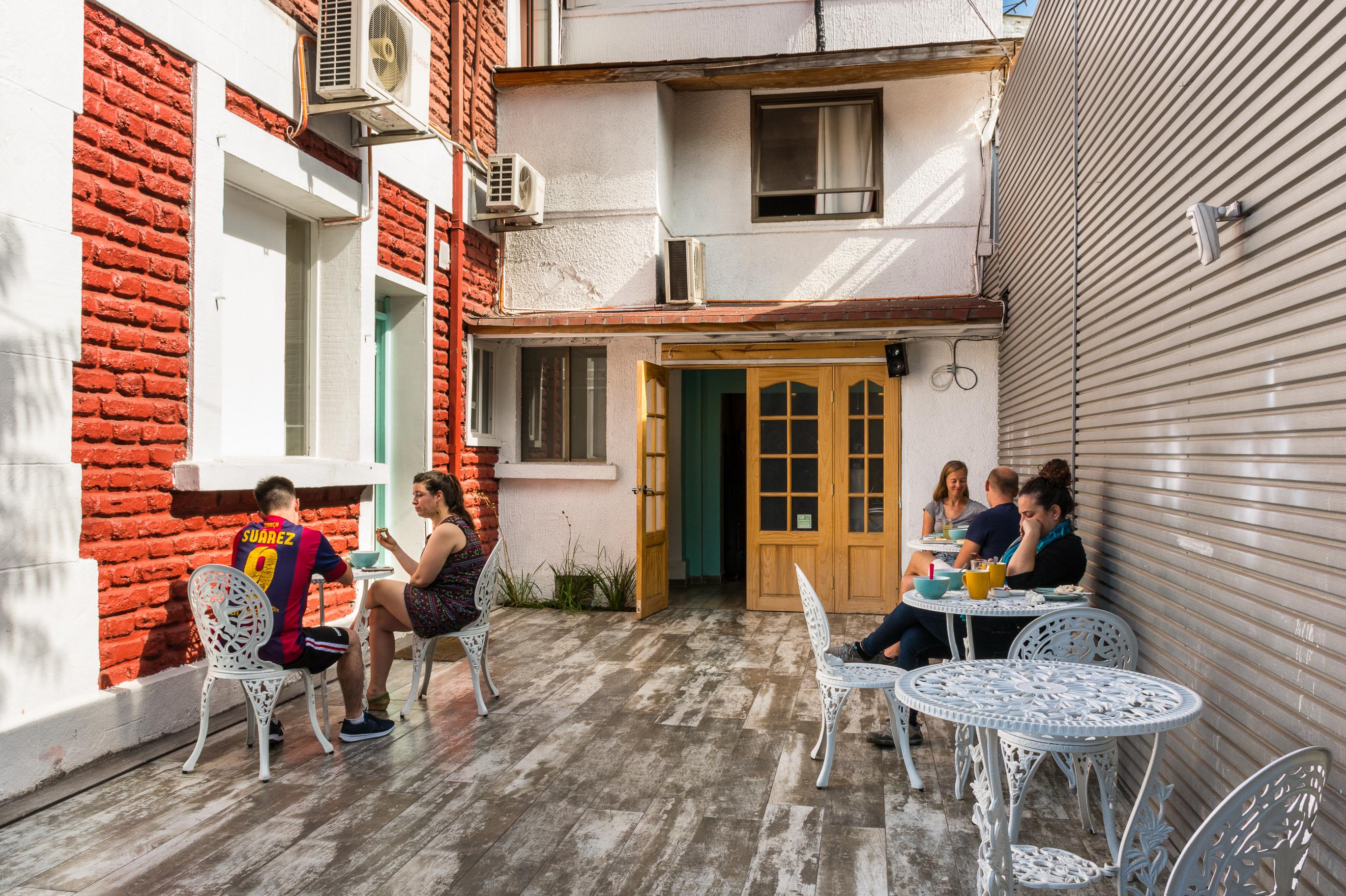 Hostal Casa Aborigen Santiago Exterior photo